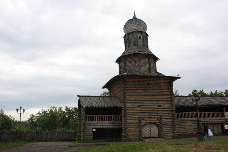 A traditional Siberian church