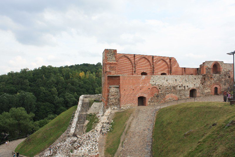 Remains of the high castle