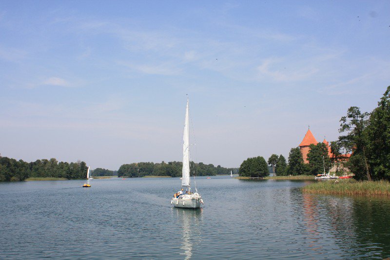One of Trakai's lakes