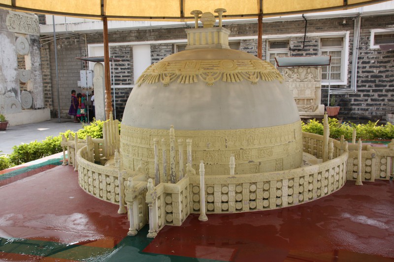 Model of the Amarivathi Stupa