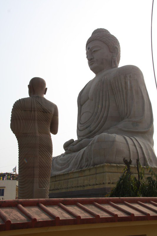 Giant sitting Buddha