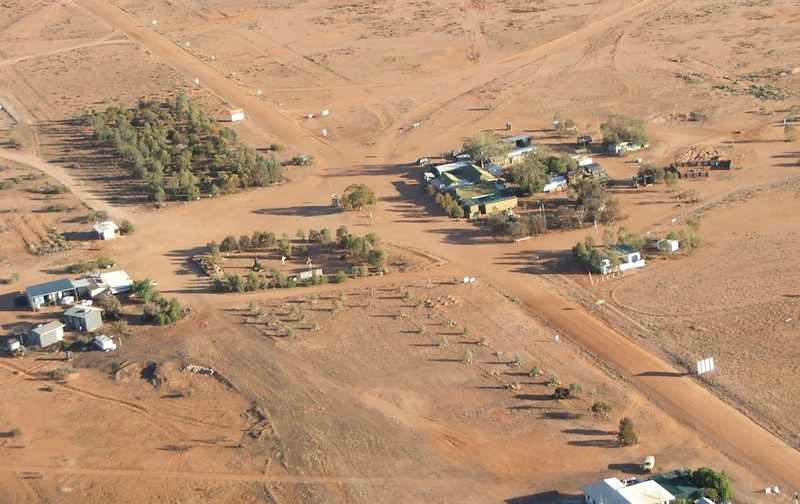 William Creek from the air