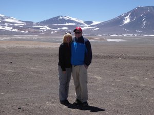Ruth and I in the Andes