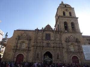 One of La Paz beautiful churches 