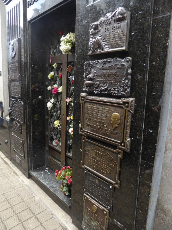 Evita's tomb