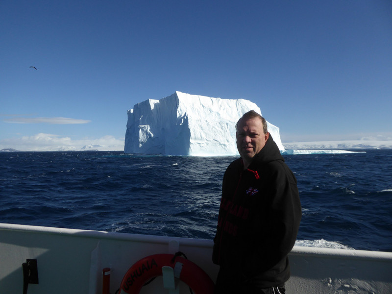 One really large iceberg