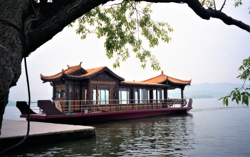 Tour boat on West Lake