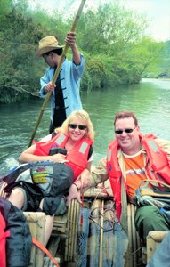 Rafting on Nine Bends River