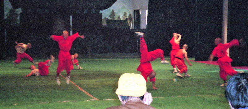 Warrior Monks performing