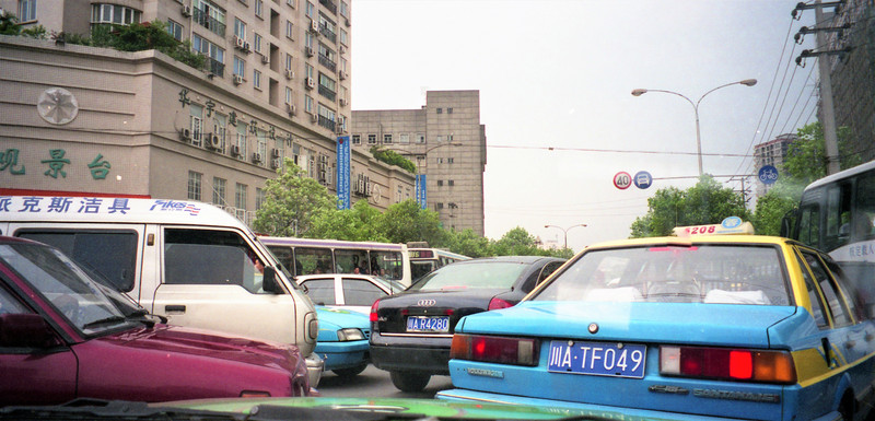 Chengdu traffic jam