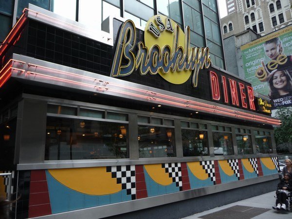 brooklyn diner new york, a nice reminder of home
