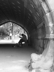 more cool jazz under a bridge in the park