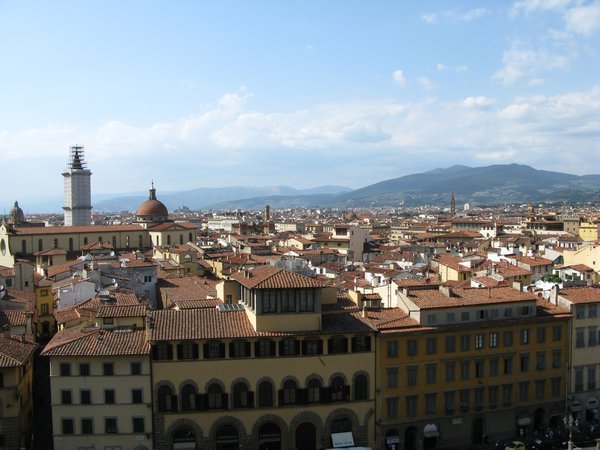 Florence- View from top of Medici Palace Museum