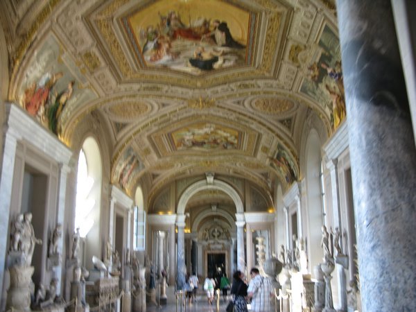 Corridor to the Sistine Chape