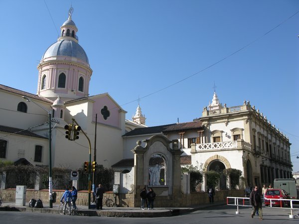 Catedral Basilica de Salta- the back view