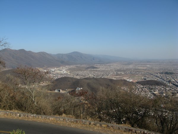 City of Salta from Cerro San Bernardo