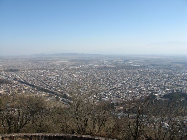 City of Salta from Cerro San Bernardo