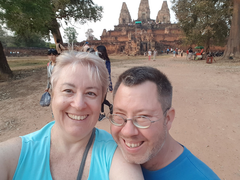 At our first temple - Pre Rup