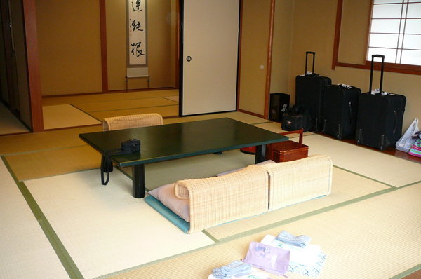 Our room at the ryokan