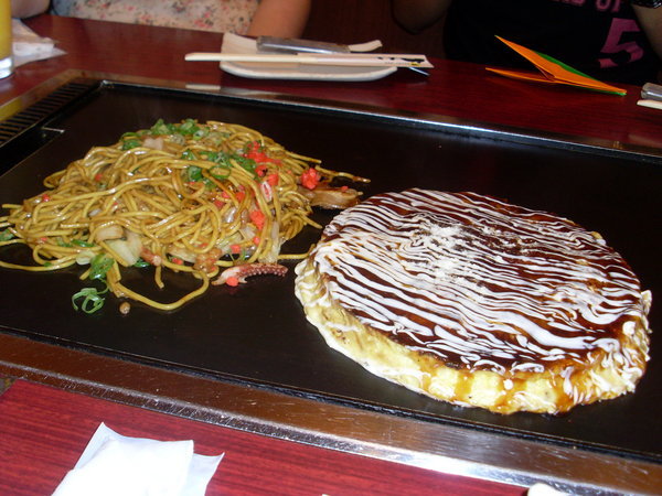 Okonomiyaki lunch