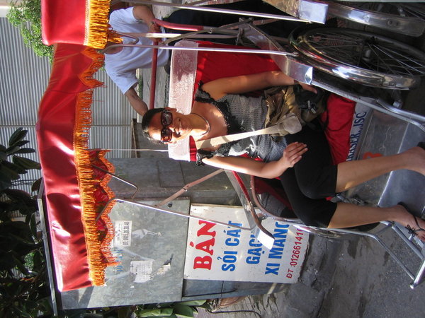 Cyclo Ride in Hanoi