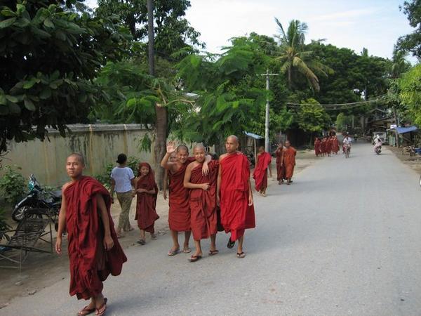 Monks on the run
