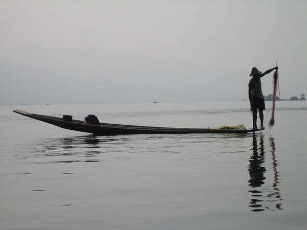 Inle Lake fisherman 4