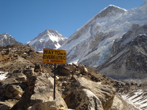 Route to Base Camp from GS