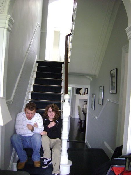 Dublin house stairway 