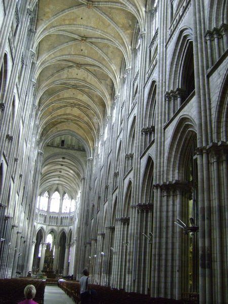 Rouen Cathedral nave