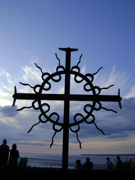A Cross at Mont St. Michel 
