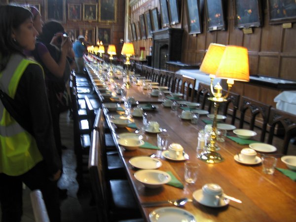 The dining hall which students still use today.
