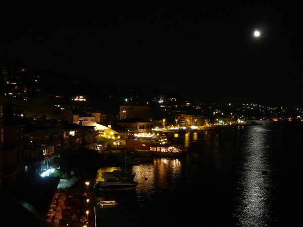 Night view of the Bosphorus