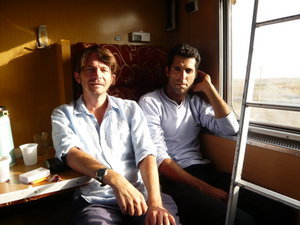 In the carriage with Esmail
