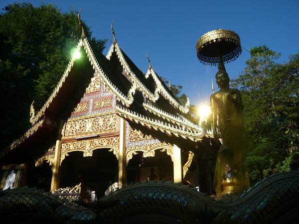 The glittering temple
