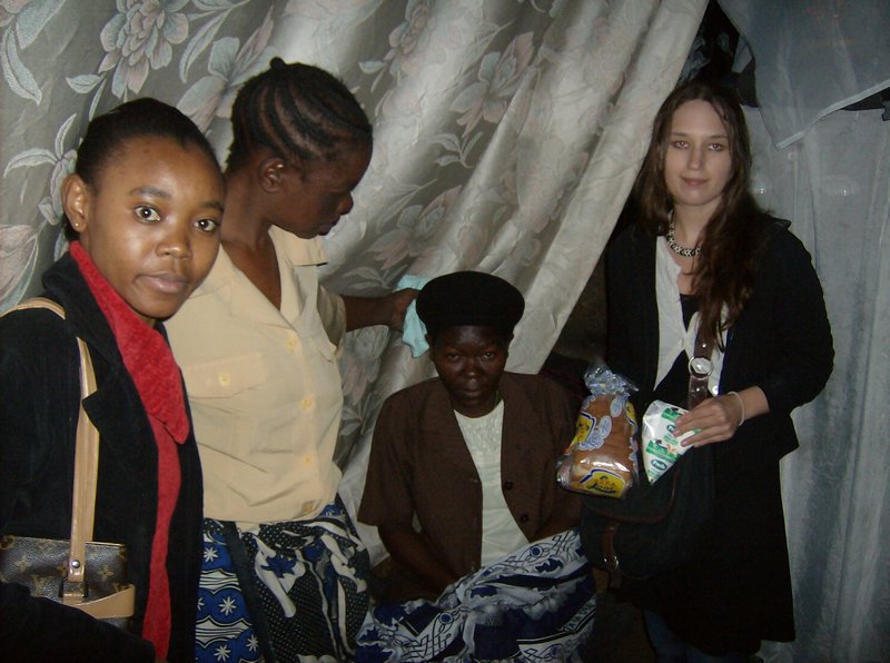 A vist to a household of the sick in kibera