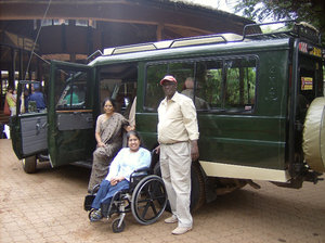 Disabled on Safari Trip
