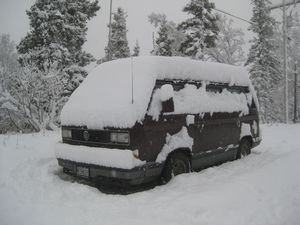 Homer, Alaska-First Snow