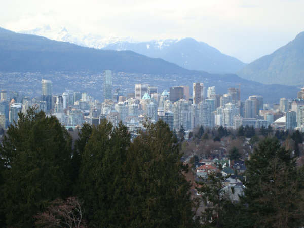 Vancouver Skyline and the Mountains