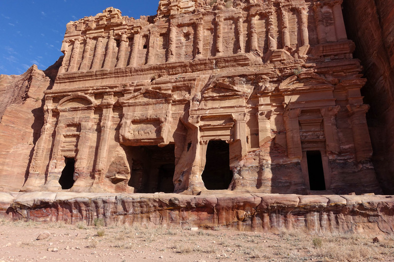 The Royal Tombs in Petra