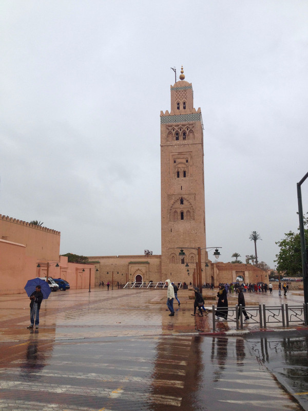 The Koutoubia Mosque in Marrakesh
