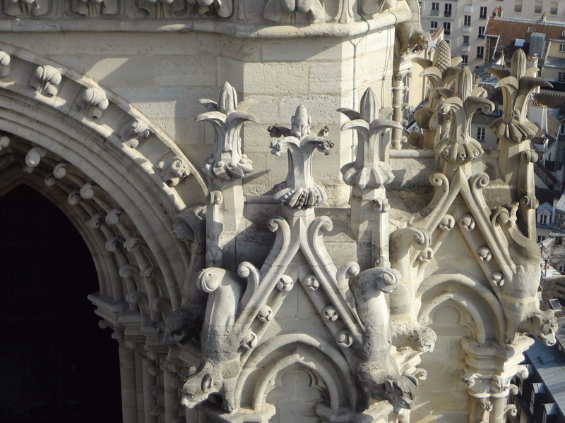 Intricate Designs on the Notre Dame