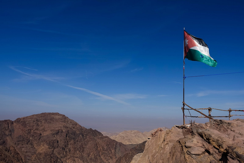 The Flag of Jordan