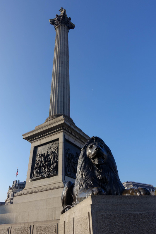 Lord Nelson's Column at Trafalgar Square