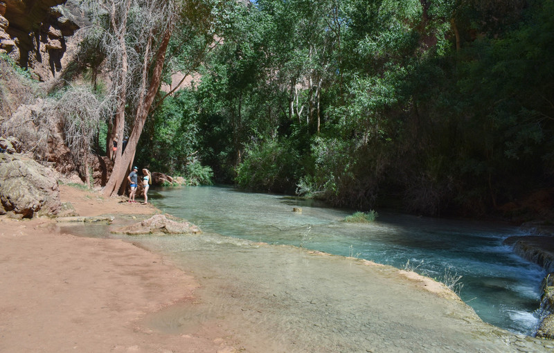 The Turquoise Waters of Havasu Creek