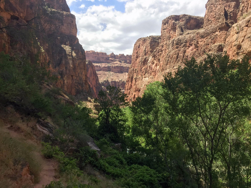 Hiking Through Havasupai Canyon