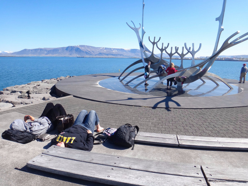 The Solfar (Sun Voyager) Sculpture in Reykjavik