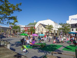 Playground in Reykjavik