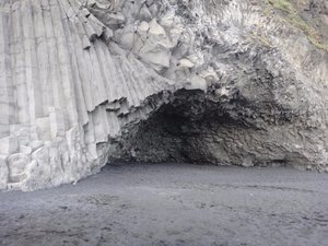 Basalt Column Sea Cave