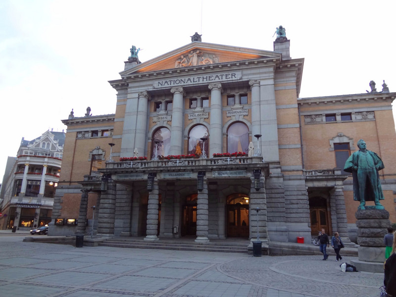 The National Theater in Oslo